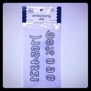 *5/$20* New Embossing Die Numbers
